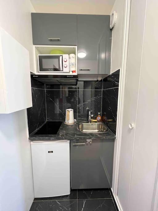 Cosy Studio Balcon Paris Montparnasse Exterior foto